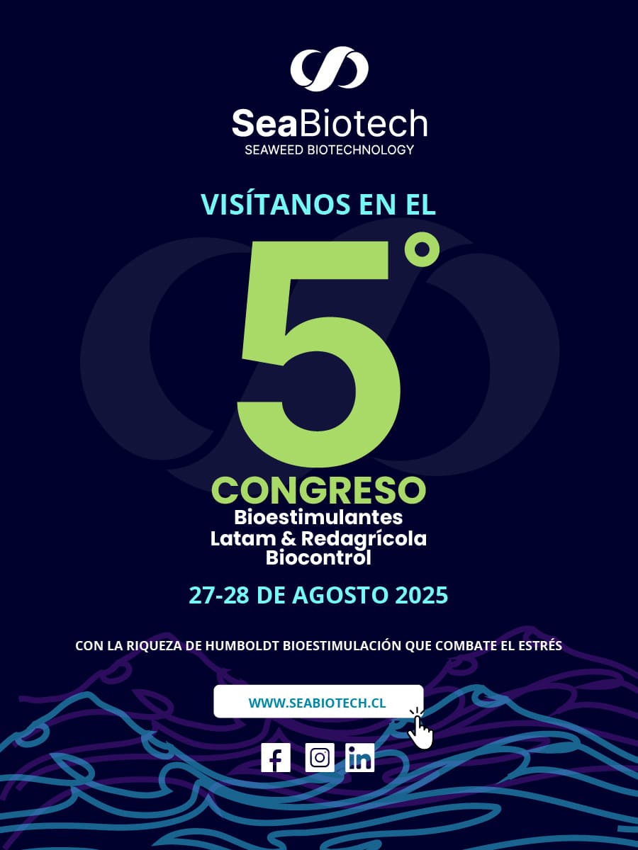 SeaBiotech presente en el 5° Congreso Bioestimulantes Latam & Redagrícola Biocontrol
